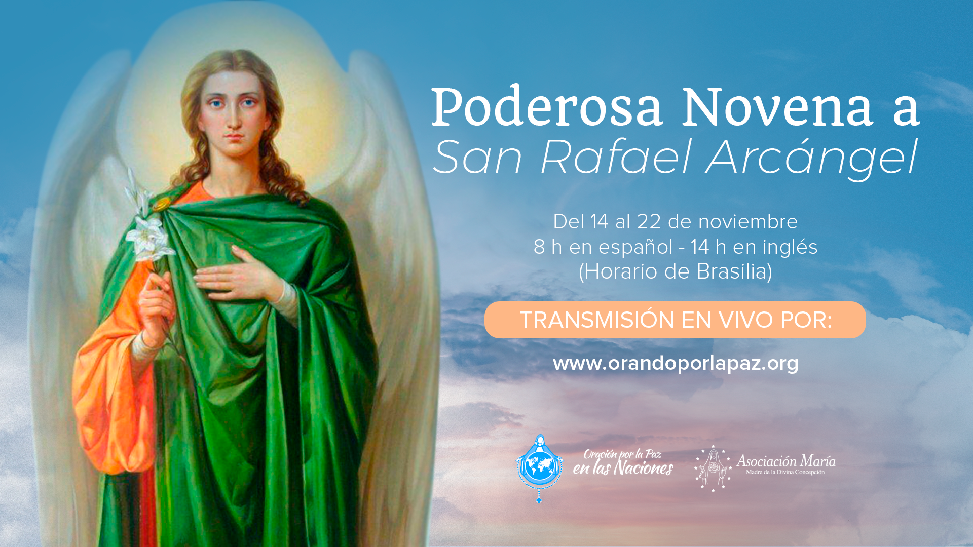 Poderosa Novena a San Rafael Arcángel por la Cura del y la