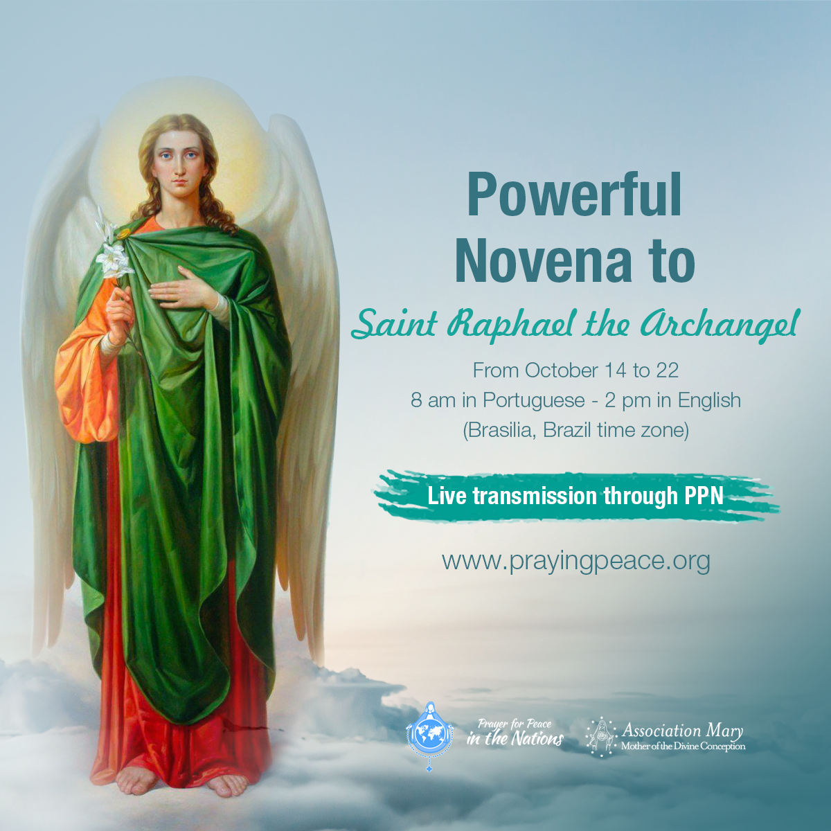 Powerful Novena to the Archangel Raphael for the Healing of the Planet